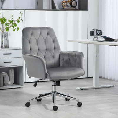 Velvet Desk Chair