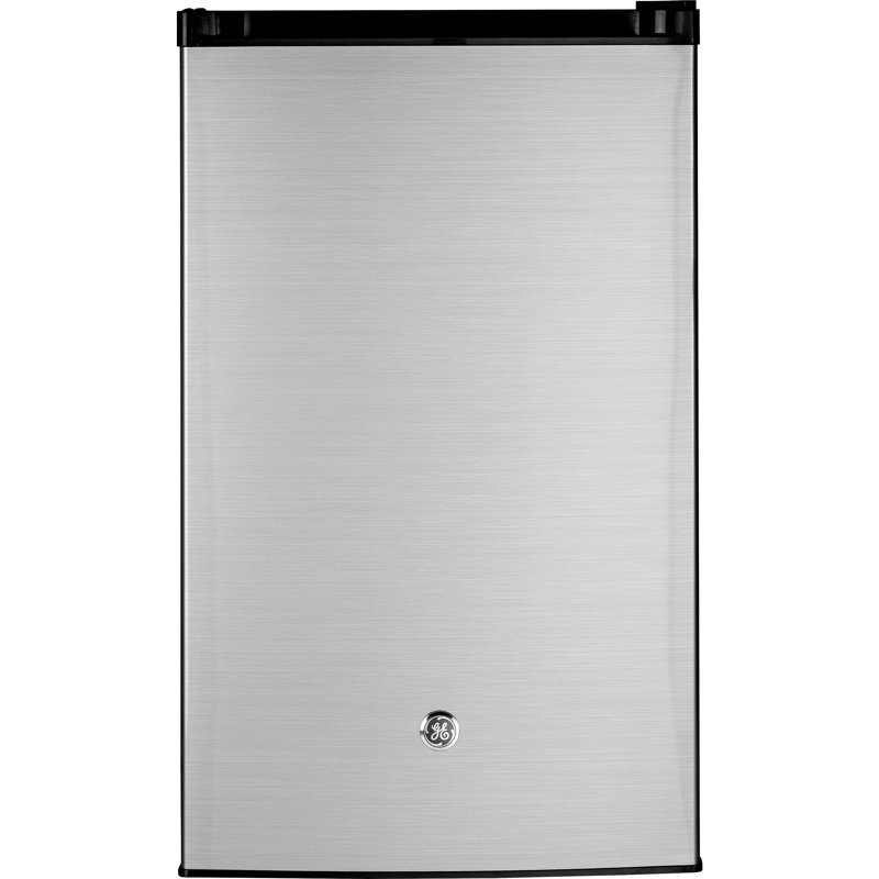 4.4 cu. ft. Freestanding Mini Fridge with Freezer, Steel
