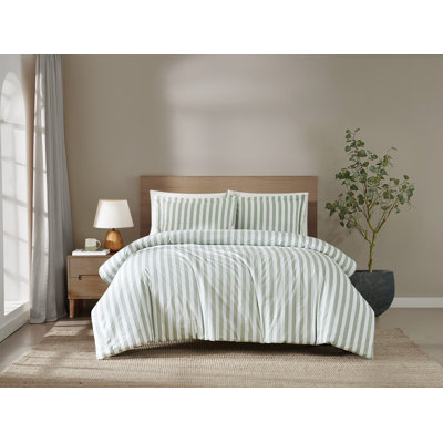 Brooklyn Loom Levi Stripe Duvet Set