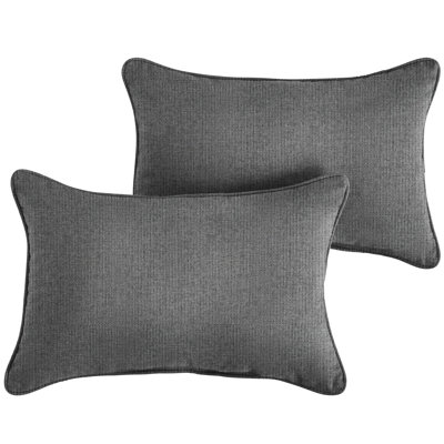 Revive Sunbrella® Outdoor Reversible Throw Pillow
