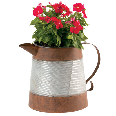 Wozniak Metal Pot Planter