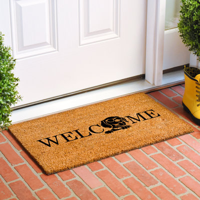 Tapis d'entrée et d'extérieur antidérapant Campisano Euphoric Welcome