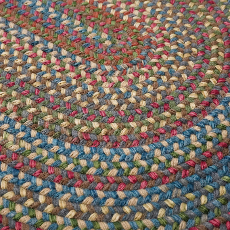 Tapis réversible New England Braid, Ovale 2 pi x 3 pi