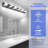6 - Light LED Dimmable Vanity Lighting for Bathroom Mirror, Powder Room, Bedroom
