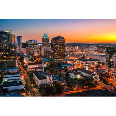 «Orlando Skyline At Sunset» par Bobbyuzda