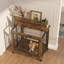 Table d'appoint pour chien sur roulettes avec portes doubles et plateau relevable-280929786-280929789