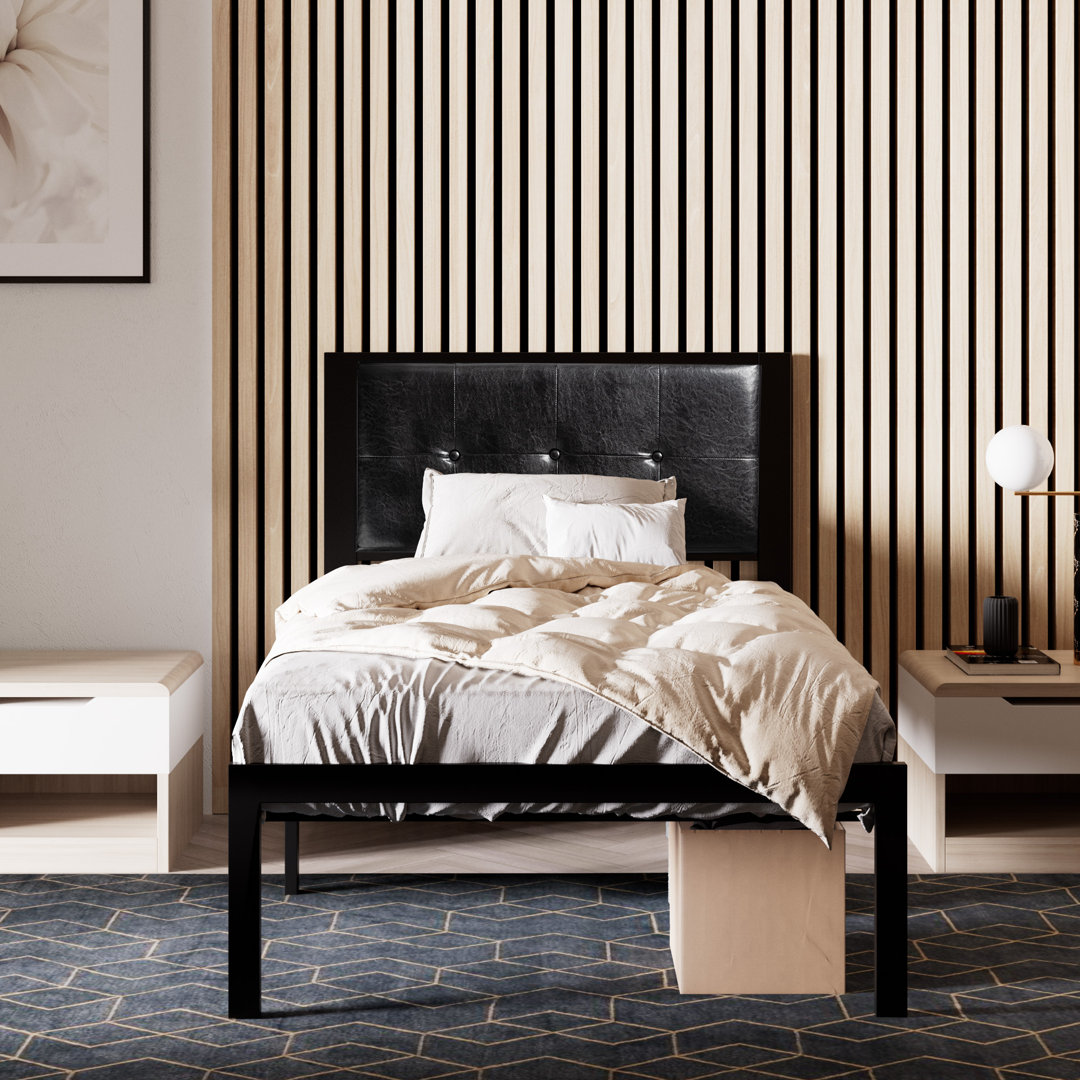 Armarni Twin Platform Bed Wade Logan® 