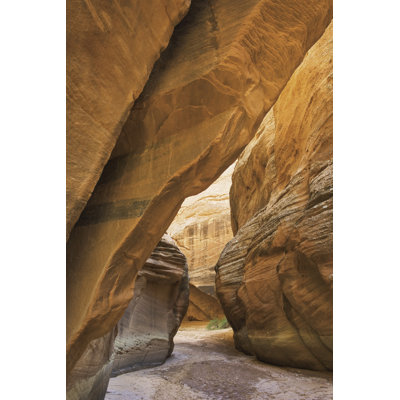 Buckskin Gulch I, Arizona, lumière du soleil rouge-orange