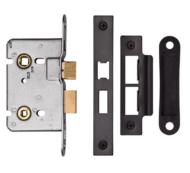 Door Handles with Mortise Lock Set