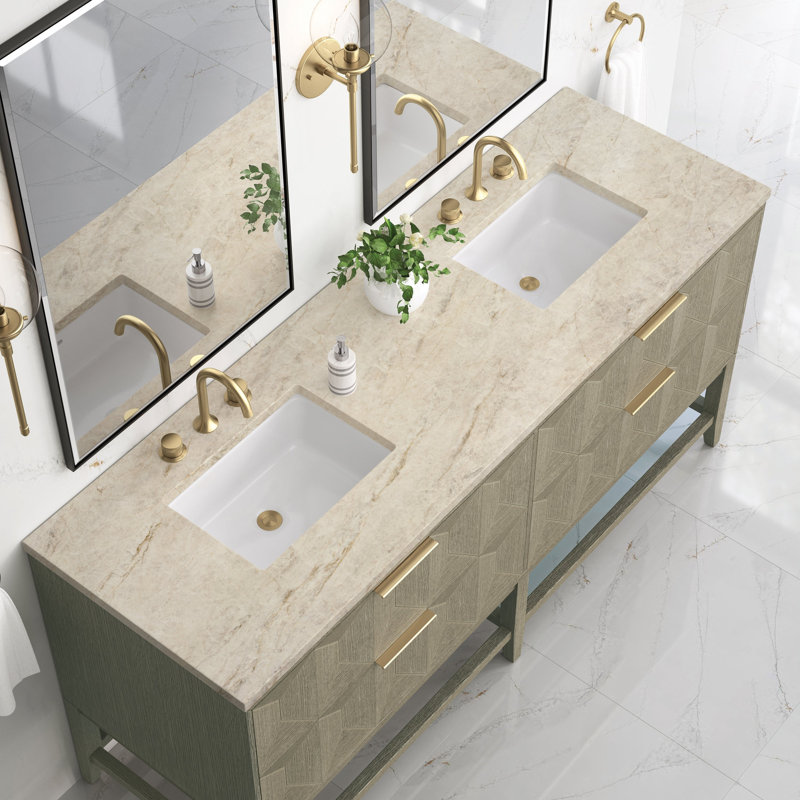 Emmeline 72'' W Vanity, 8" Widespread, Tajnar Eclos