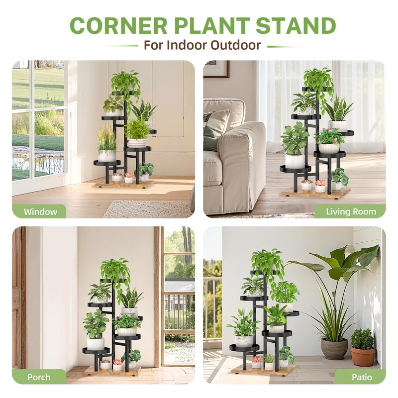 Plant Stand, Black