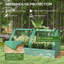 Brejon Raised Garden Bed with Mini Greenhouse-823436139-823426733