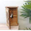 Solid Wood Wall Organizer with Key Hooks