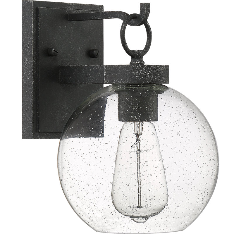 Lanterne murale d'extérieur Kariselle, H 10,25 po x l 7,25 po