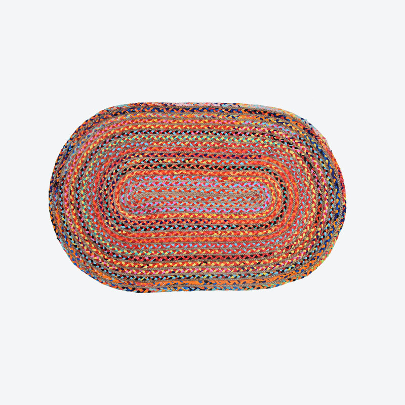 Oval Carlotta Hand Woven Area Rug, Oval 120 x 180cm