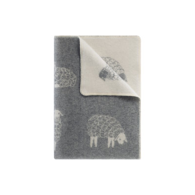 Grey Sheep Mima Medium Wool Blanket