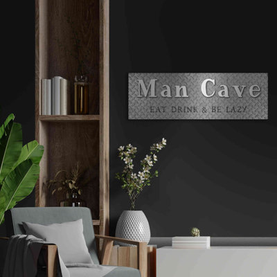 «Man Cave» par Susie Boyer, art mural en métal