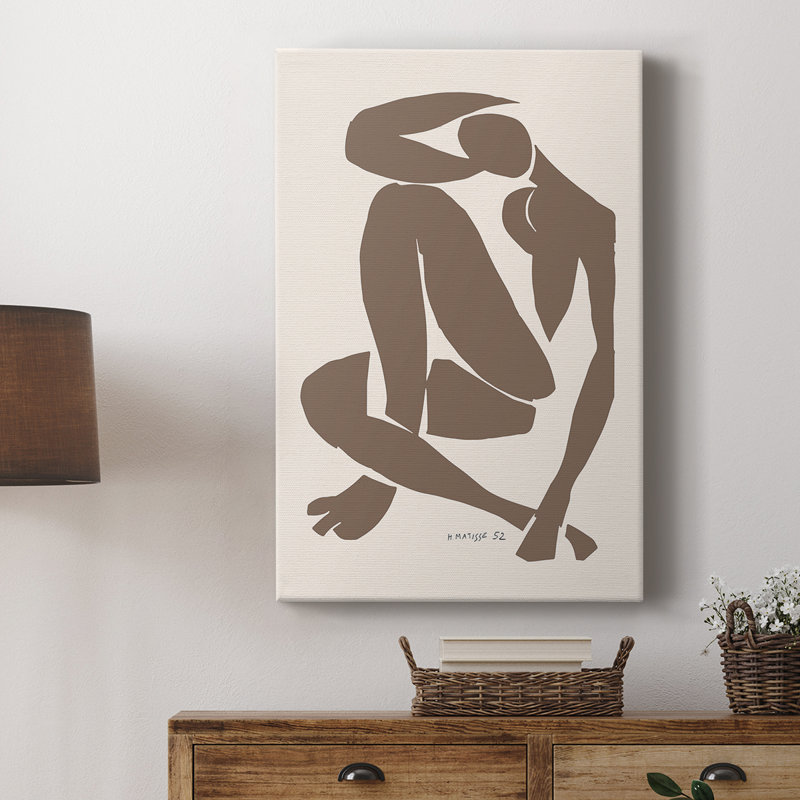 Matisse CCXVI, reproduction d'art encadrée Cavas, H 48 po x l 32 po