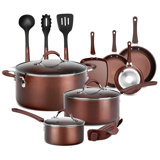 14 - Piece Non-Stick Aluminum Cookware Set