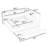 Full Wooden Daybed with Trundle, Shelves and Slats