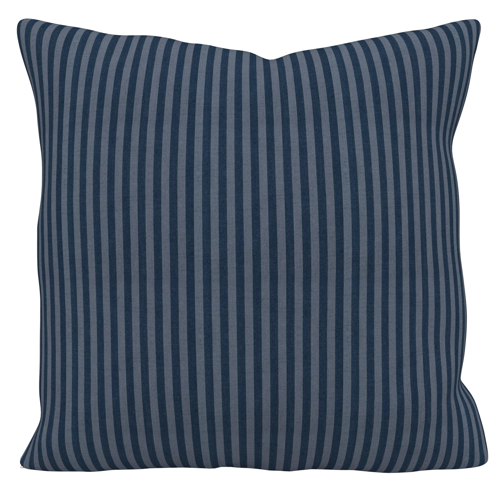 Kacy Sunbrella® Throw Pillow, Sail Away Denim, 24 x 24 x 3