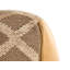 Najera 50 cm W Jute Square Geometric Pouffe