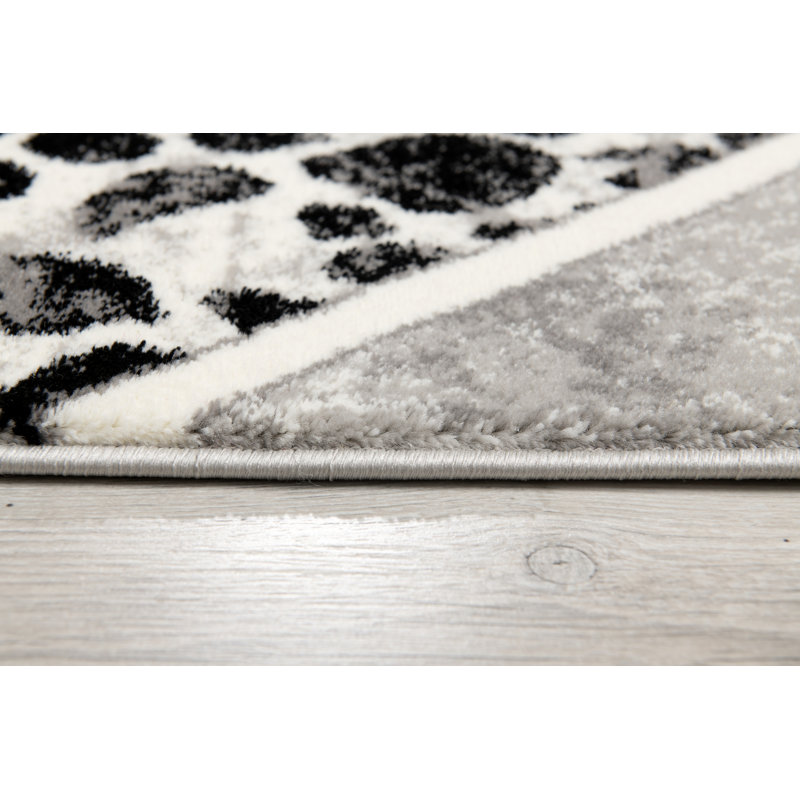 Barrville Geometric Indoor Rug, Rectangle 5'3" x 7'7"