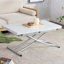 Table basse ajustée avec table d'appoint