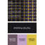 Tapis noir / jaune / indigo tissé à la machine-1097681638