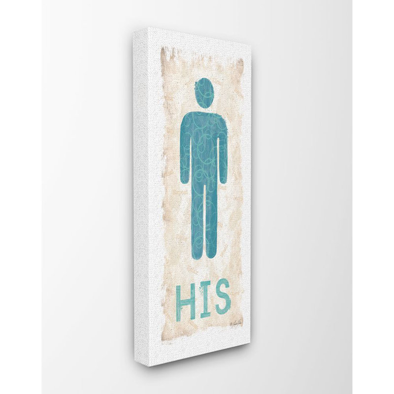 «His», reproduction, Toile tendue, H 24 po x l 10 po