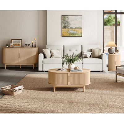Mosser 3-Piece Living Room Table Set