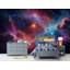 Murale cosmique ciel coloré nuage nébuleuse de l'espace galaxie Starfield-454065416