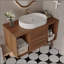 Meuble-lavabo mural 39,4 po