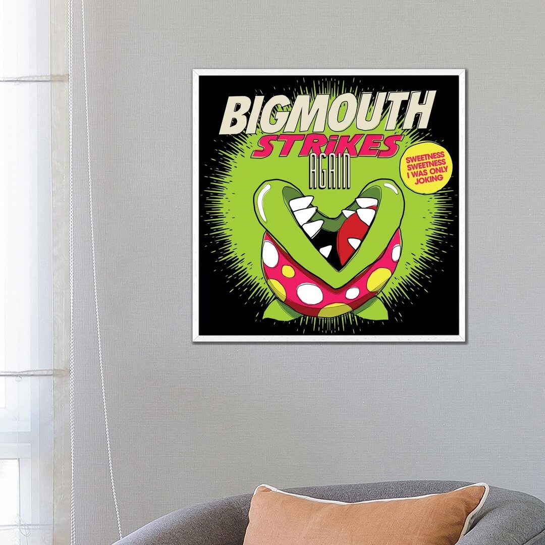 8-Bit Smiths Project - Bigmouth Strikes Again-Canvas