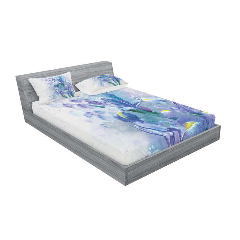 Microfiber Sheet Set, Queen Sheet Set + Fitted Sheet + 2 Pillowcases