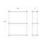 3 Piece Metal Tiered Shelf-2018450677
