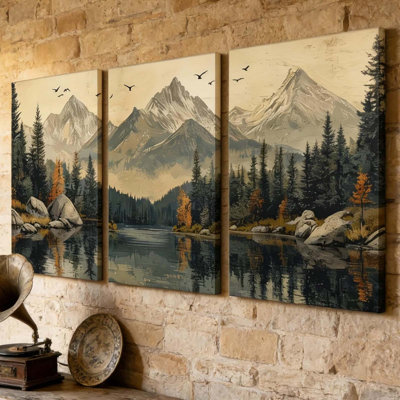 3 Piece Wrapped Canvas Print