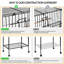 118.5cm Metal Flight Cage with Wheels-1852642481