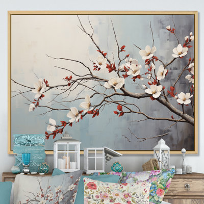 " White Dogwood Blossom Scenery IV "