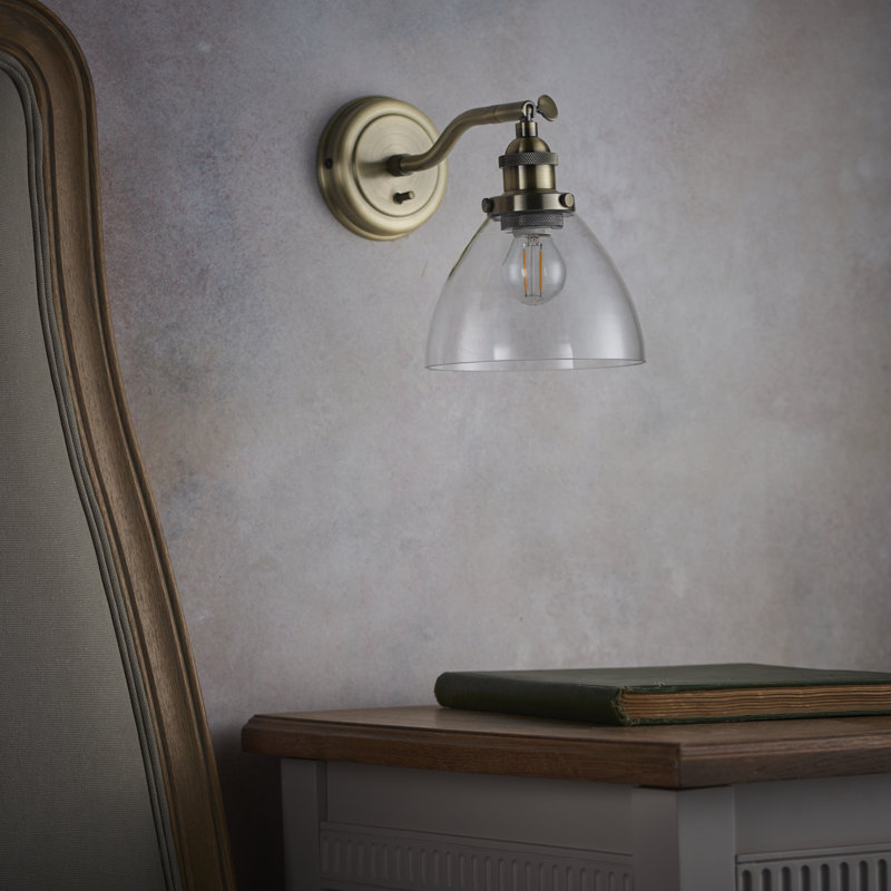 Hansen 1 - Light Armed Sconce, Brass