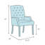 Bali Hai Upholstered Dining Arm Chair