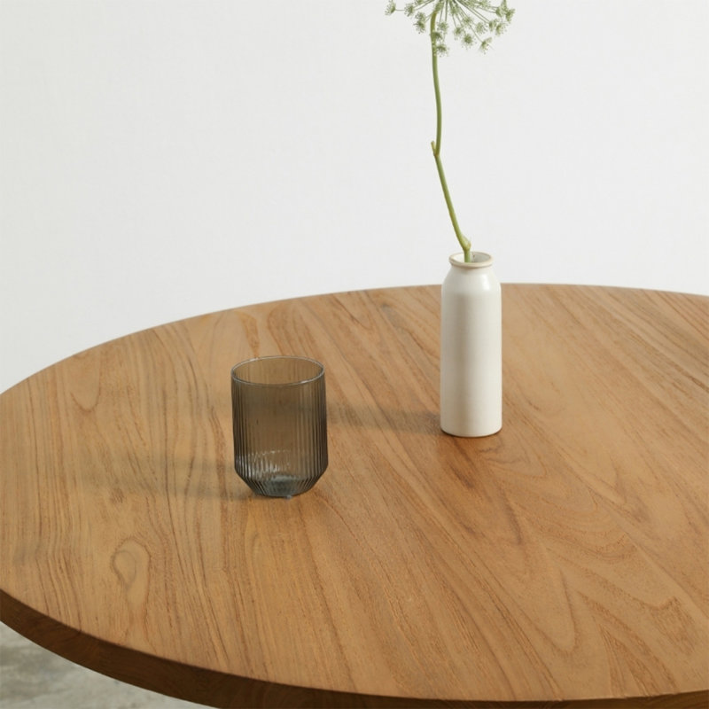 Table de salle à manger Burlywood, H 29,53 po x L 31,5 po x l 31,5 po