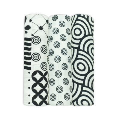 MuslinZ Sensory Cotton Blend Receiving Blanket