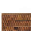 Commode Arno en bois massif - Teck, brun, 3 tiroirs-1674432967