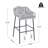 Carrianna Patio Rope Woven Barstool-2034594744
