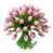 Pink Ombre White