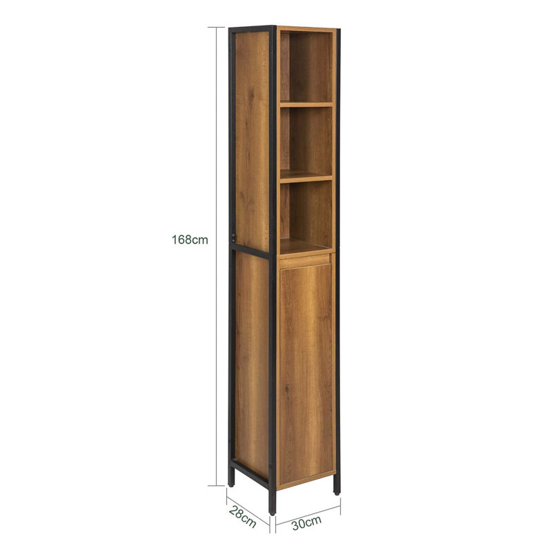 Suela Freestanding Linen Cabinet