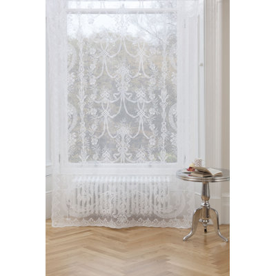 Daisetta Slot Top Sheer Curtain