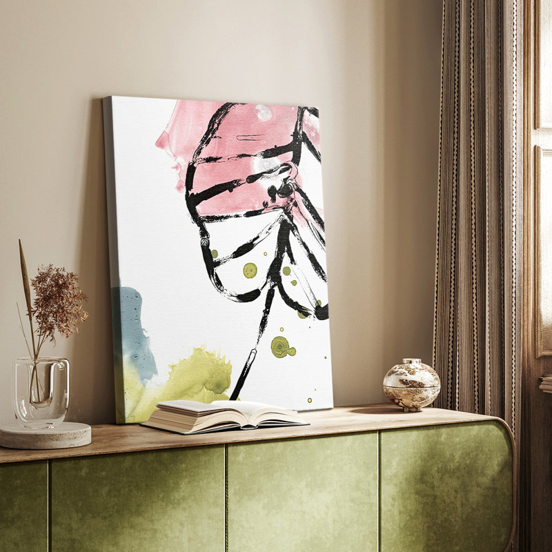 No Deckle Tropical Moderne III - Gallery Cavas, H 48 po x l 32 po