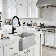 Pull Down Single Handle Kitchen Faucet with Accessories